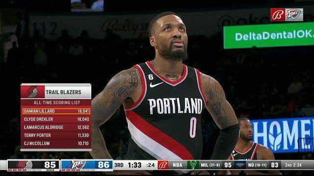 开云体育-中国官网登录入口-里程碑变成“里程悲”，利拉德成队史得分王却糟绝杀